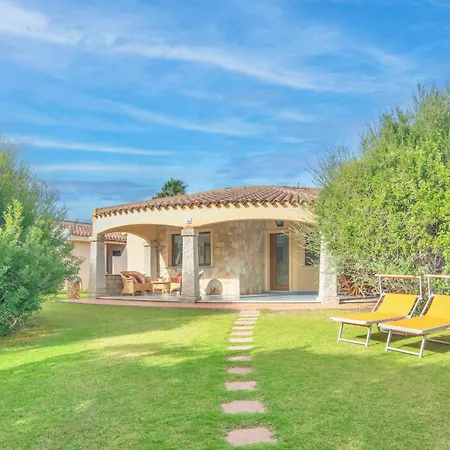 With Air Conditioning And Private Outdoor Area Just 400 Meters From The Costa Rei