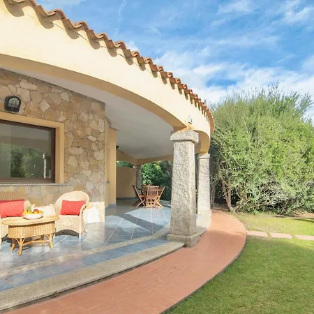 With Air Conditioning And Private Outdoor Area Just 400 Meters From The Villa Costa Rei