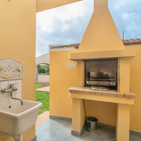 With Air Conditioning And Private Outdoor Area Just 400 Meters From The * Costa Rei