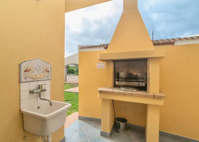 With Air Conditioning And Private Outdoor Area Just 400 Meters From The * Costa Rei