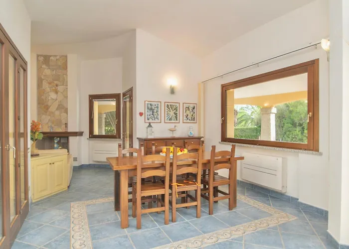 With Air Conditioning And Private Outdoor Area Just 400 Meters From The Vila Costa Rei